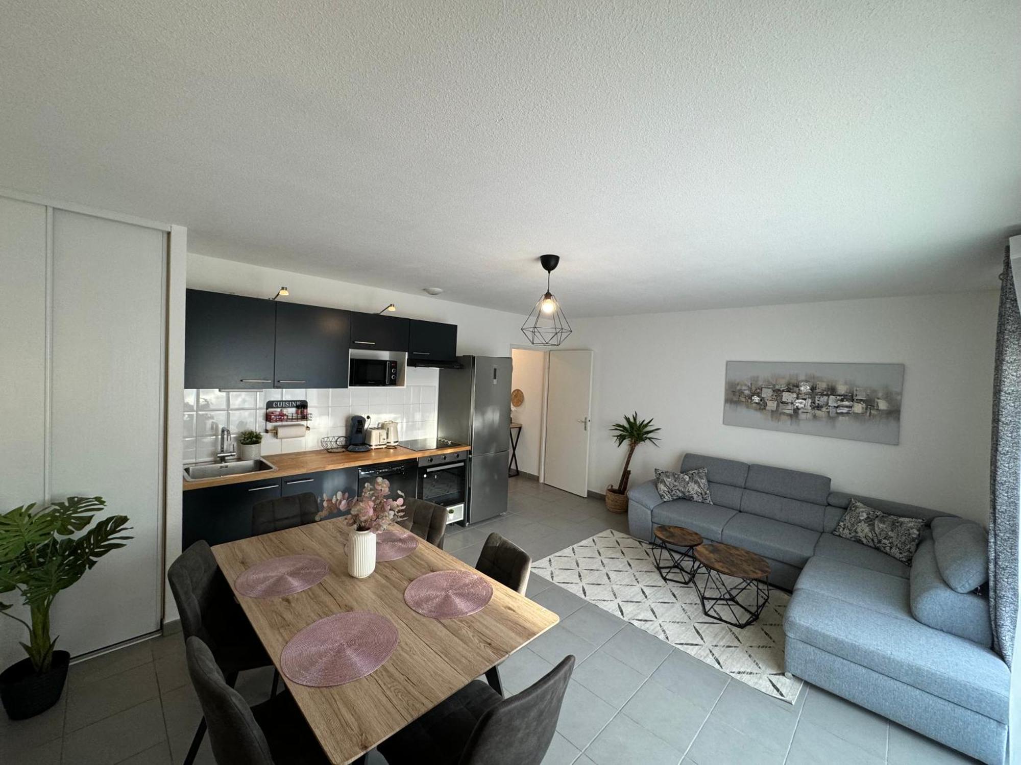 Cosy Appart T3 Au Pied Du Metro Et Commerces Toulouse Kültér fotó